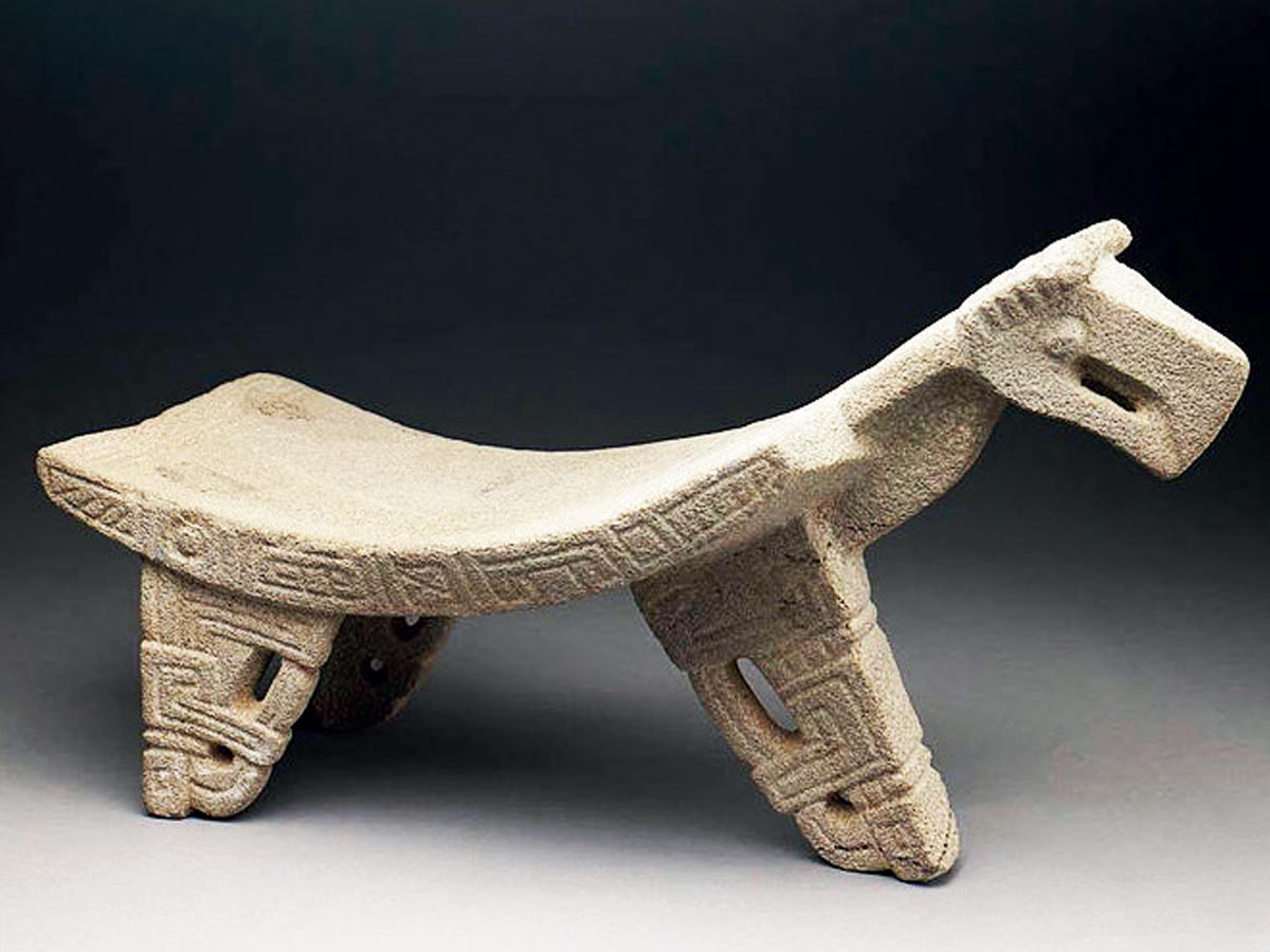 Metate ceremonial nicoyano, que era utilizado en la época precolombina