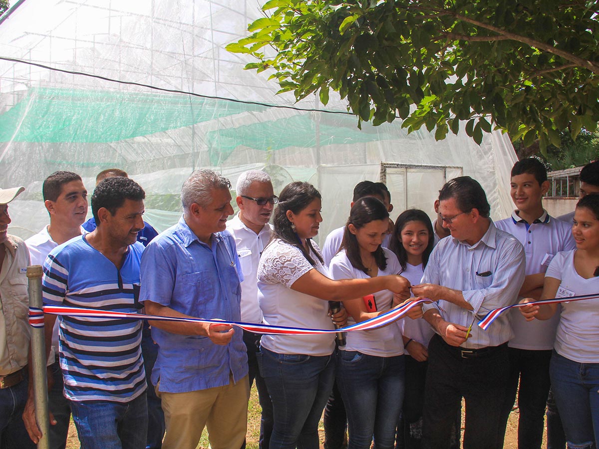 Inauguracion huerta Jicaral