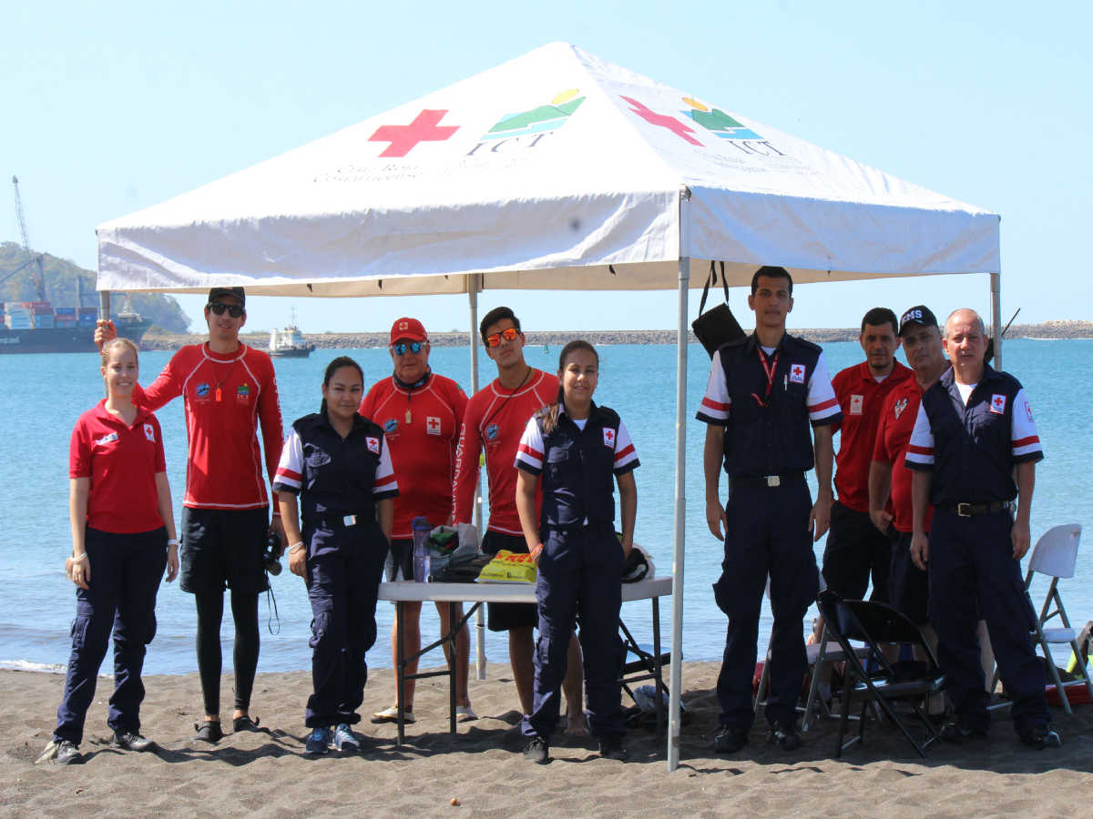 Acciones operativas y prevencion de Cruz Roja