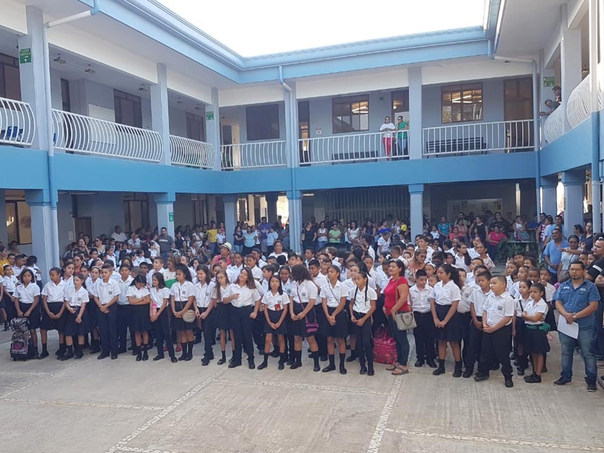 Escuela Ascensión Esquivel en Liberia.  Imagen Ilustrativa