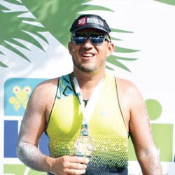 Claudio Rojas, Presidente del Comité Municipal de Triatlón de Carrillo (COMUTRICA)