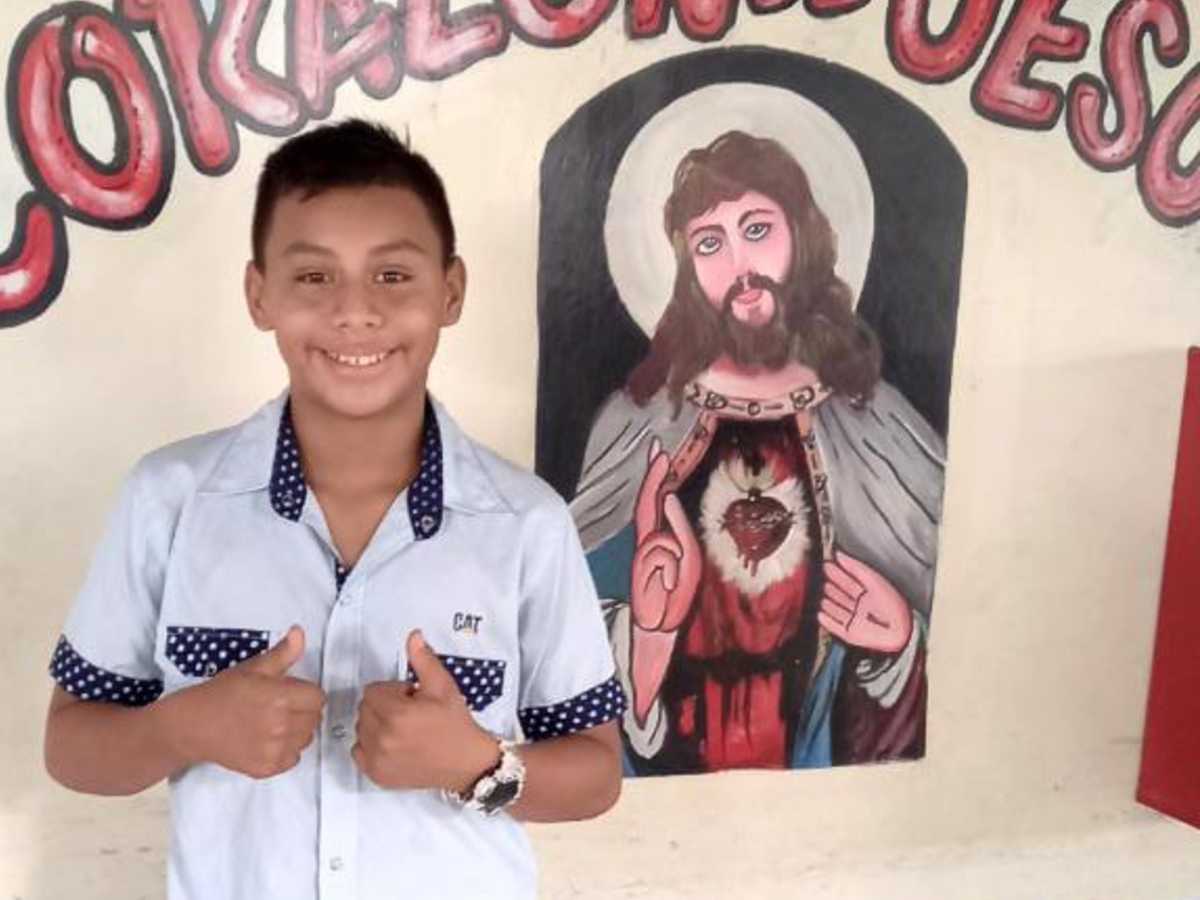 Foto: Josué David López Mejía, Escuela: Corazón de Jesús, Liberia