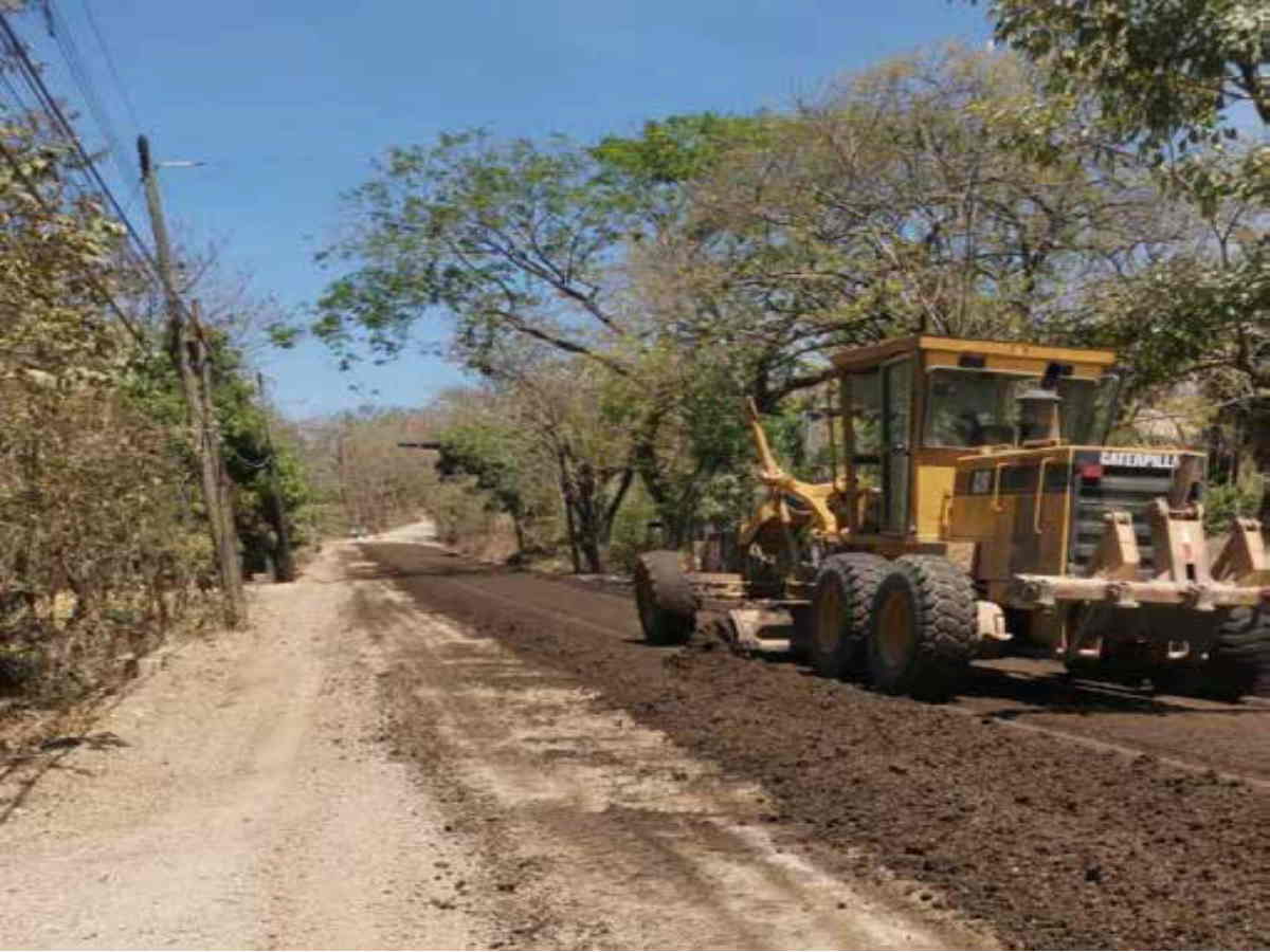 La Ruta Nacional 160 en Santa Cruz y 198 en Liberia, son parte de las rutas de lastres que se trabajará con sello asfaltico este mes de diciembre. Foto con fines ilustrativos cortesía MOPT.