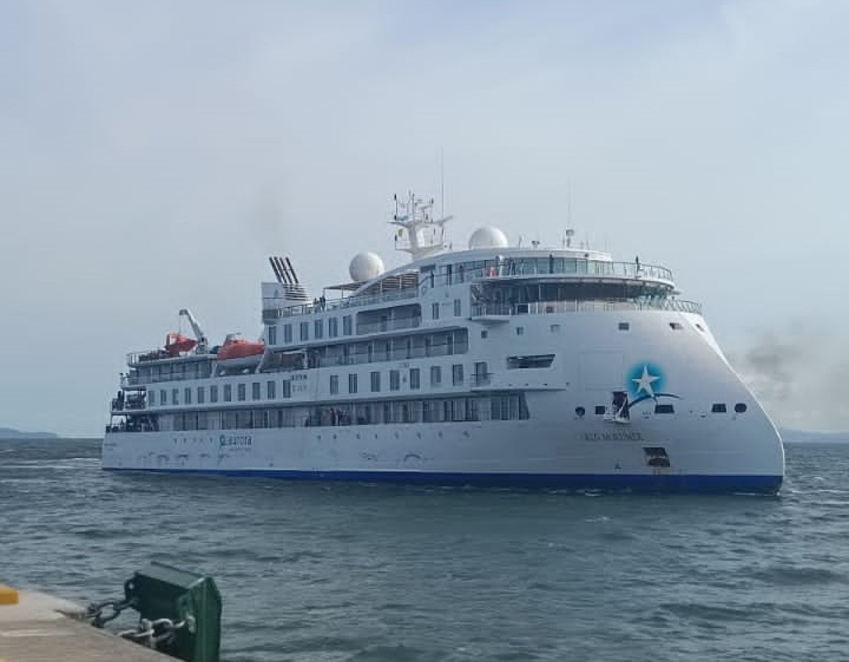 Did you know that the expedition cruise ship “Greg Mortimer” arrived in Puntarenas for the first time?