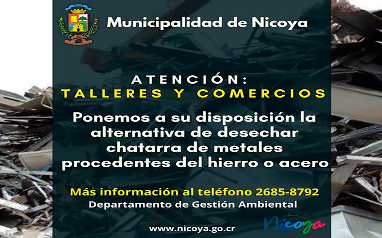 Imagen con fines ilustrativos, Fuente: Facebook de Municipalidad de Nicoya