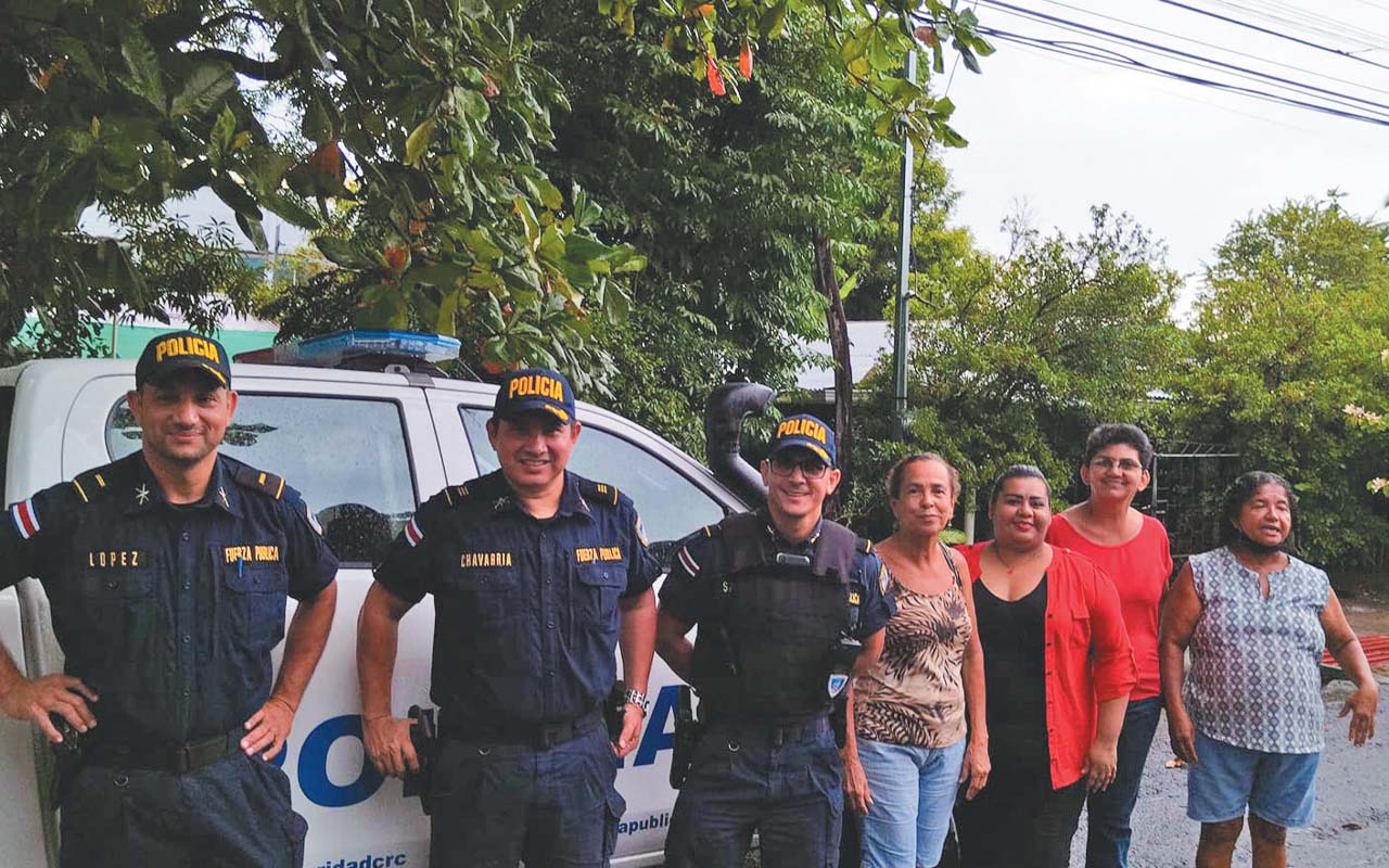 Barrio San Martin en Nicoya, cuenta con nueva unidad de patrullaje.alt