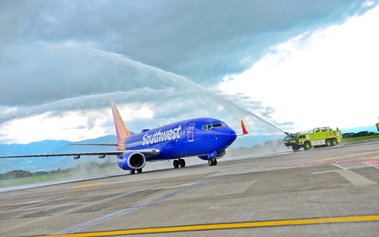 Nuevos vuelos de Southwest fortalecen conectividad aérea de Costa Rica.alt