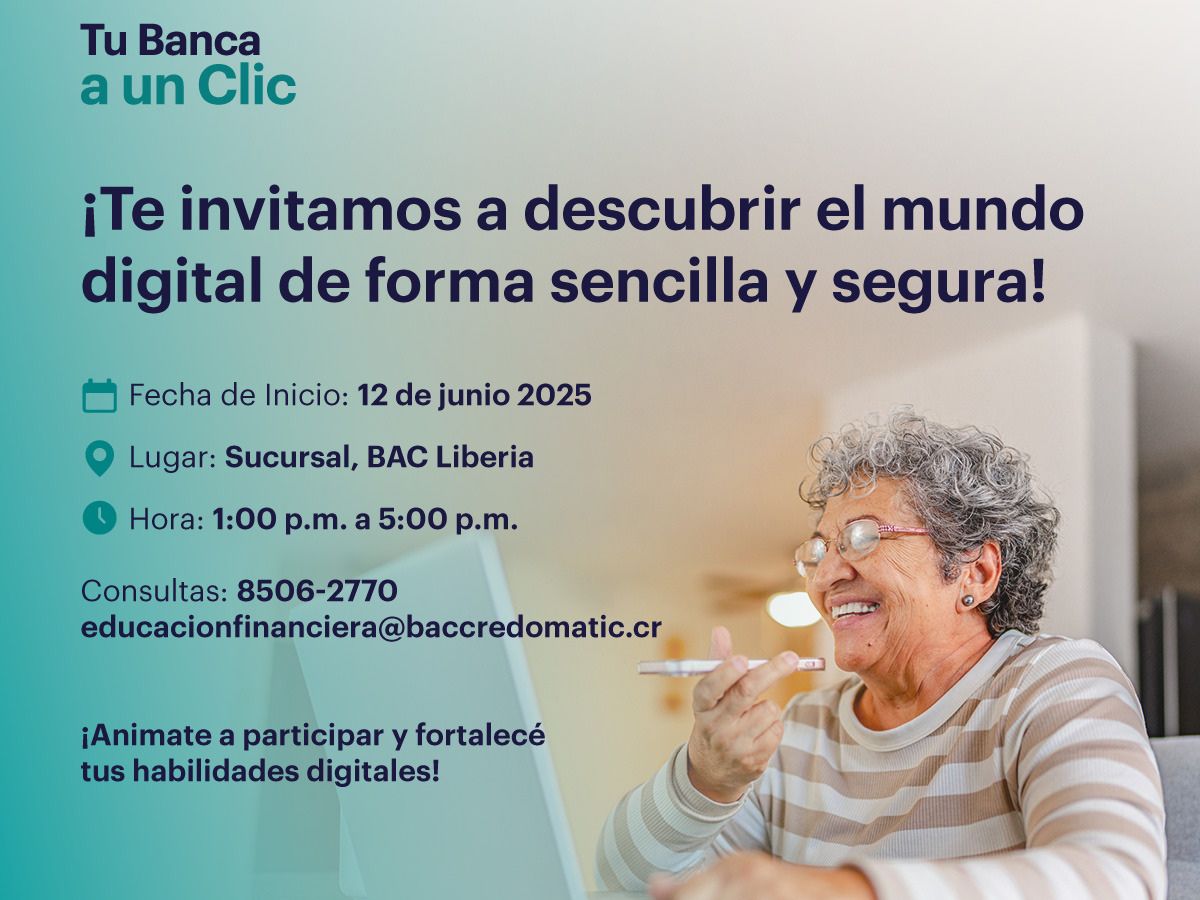 La Asociación Bancaria Costarricense impulsa programa que se impartirá en 12 sucursales bancarias en diferentes zonas del país.