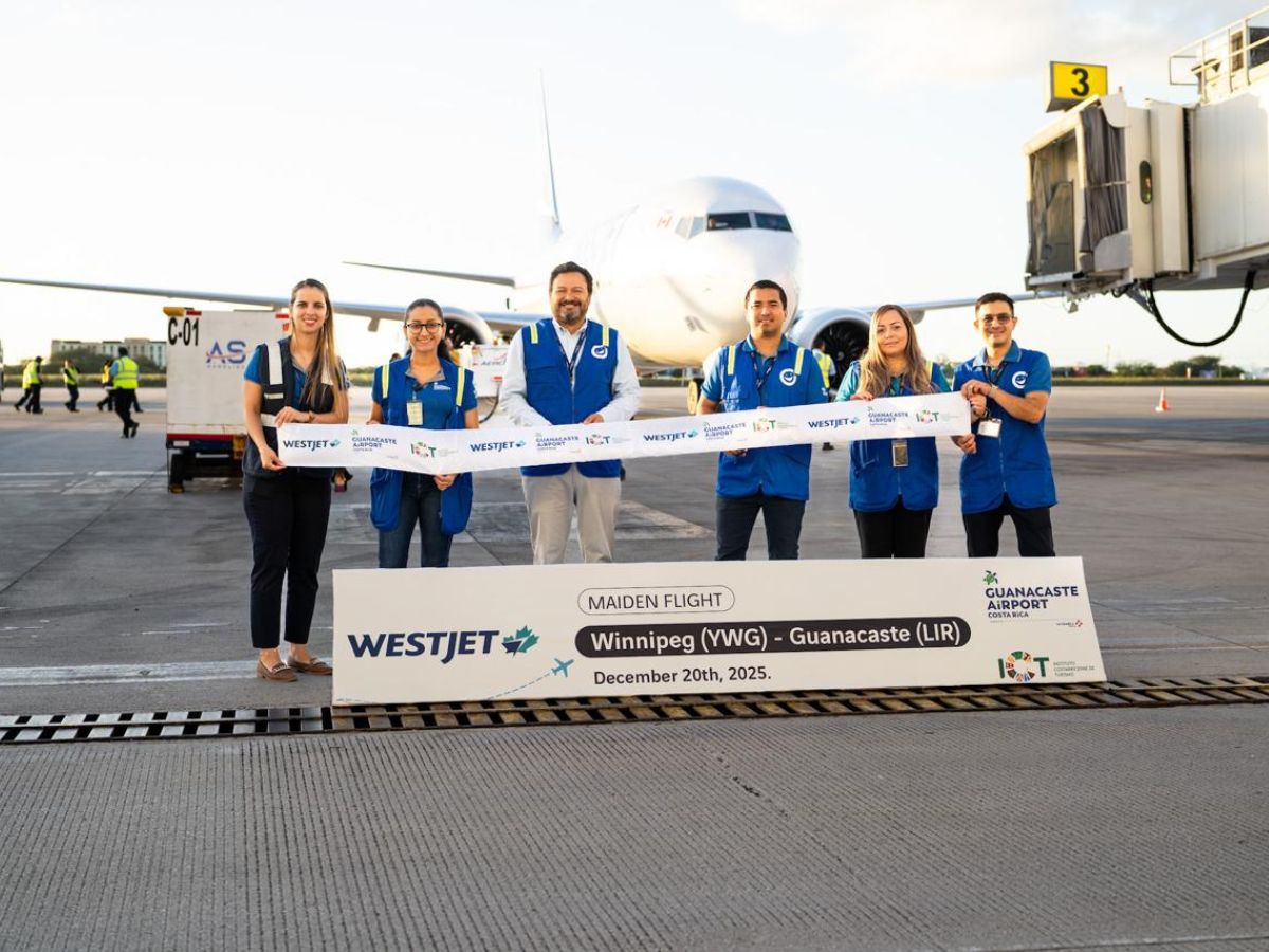 Guanacaste Aeropuerto consolida su liderazgo en conectividad con Canadá, ahora con seis rutas directas desde Costa Rica.