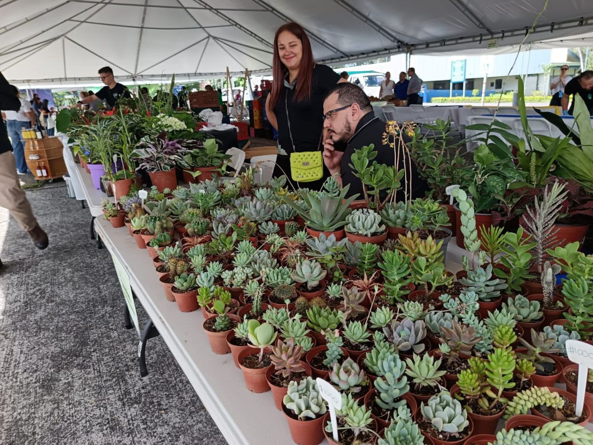 Feria de Productos Agropecuario de personas egresadas