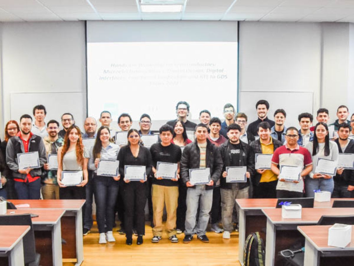 Esta colaboración ofreció a 60 estudiantes una formación práctica en diseño de semiconductores y tecnología VLSI.