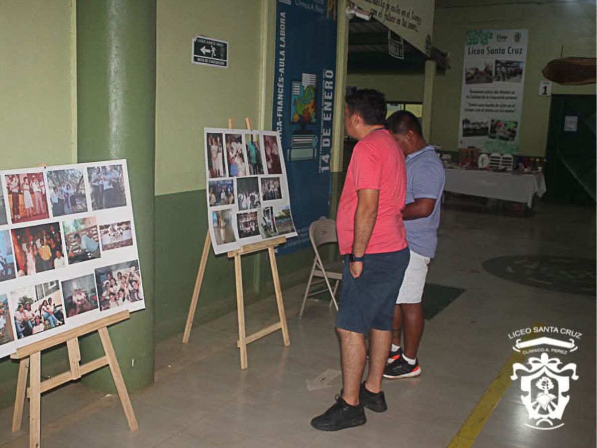 Con deportes, cimarrona, payasos, baile y un juego de pólvora fueron los detonantes para vivir un aniversario más de esta institución santacruceña