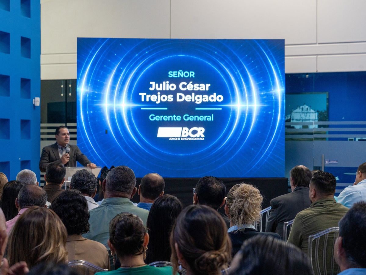 Julio César Trejos Delgado, Gerente General BCR 