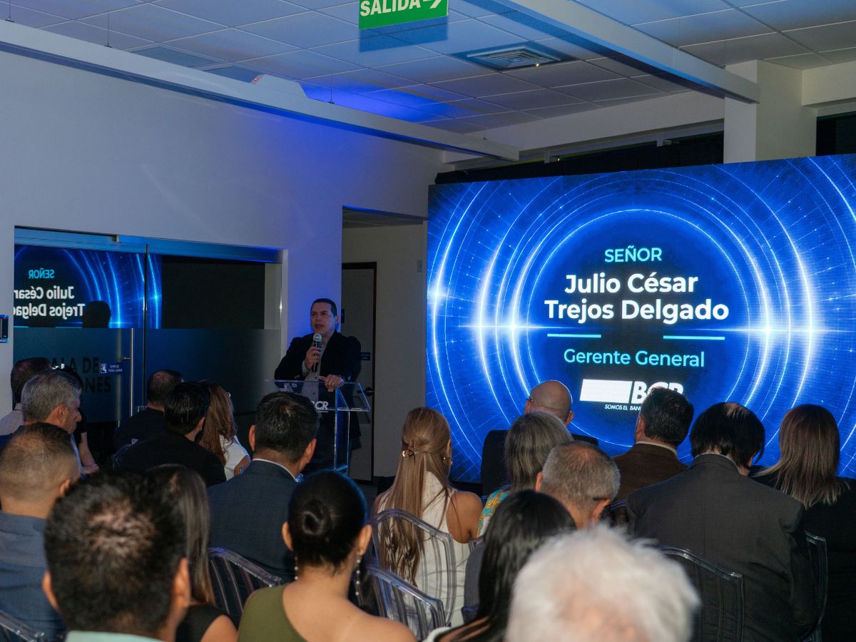 Julio César Trejos Delgado, Gerente General BCR 