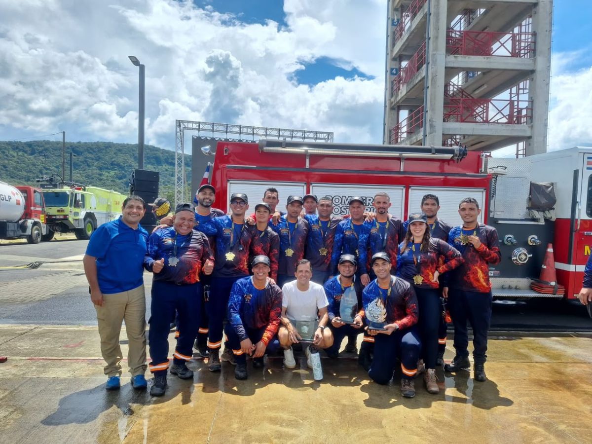 El equipo alcanzó el segundo lugar en la categoría de Brigadas Tipo B “No Industriales” y el cuarto lugar en la categoría Tipo A “Industriales”.