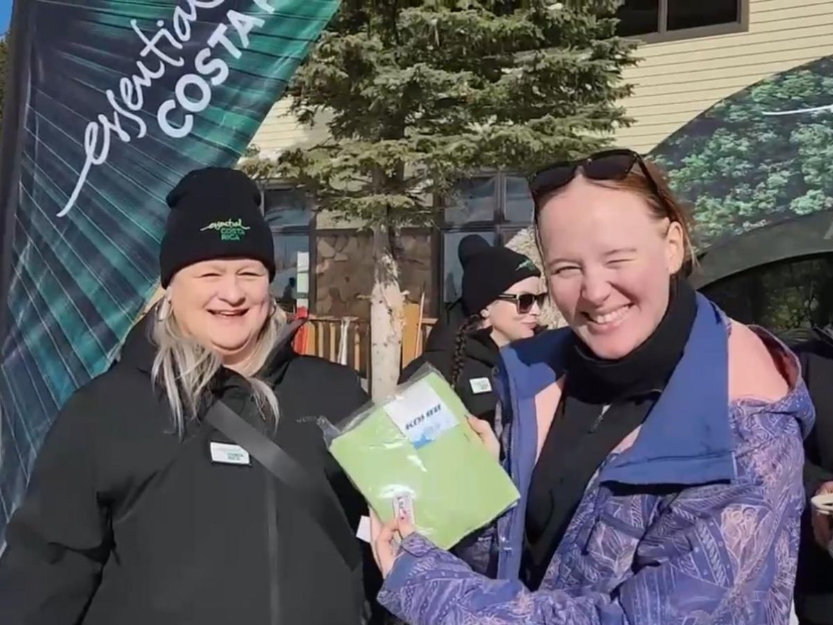 Activación fue realizada por el Instituto Costarricense de Turismo (ICT) para impulsar la visitación de turistas canadienses durante todo el año.