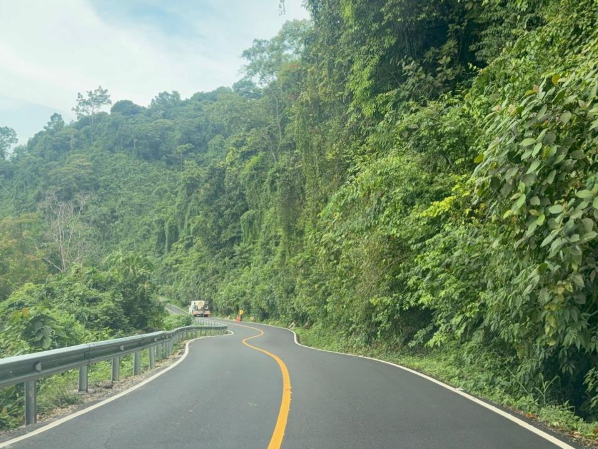 Sobre la ruta nacional 237, desde el puente de Caño Seco, en Ciudad Neilly, hasta la escuela de Campo Dos y Medio.
