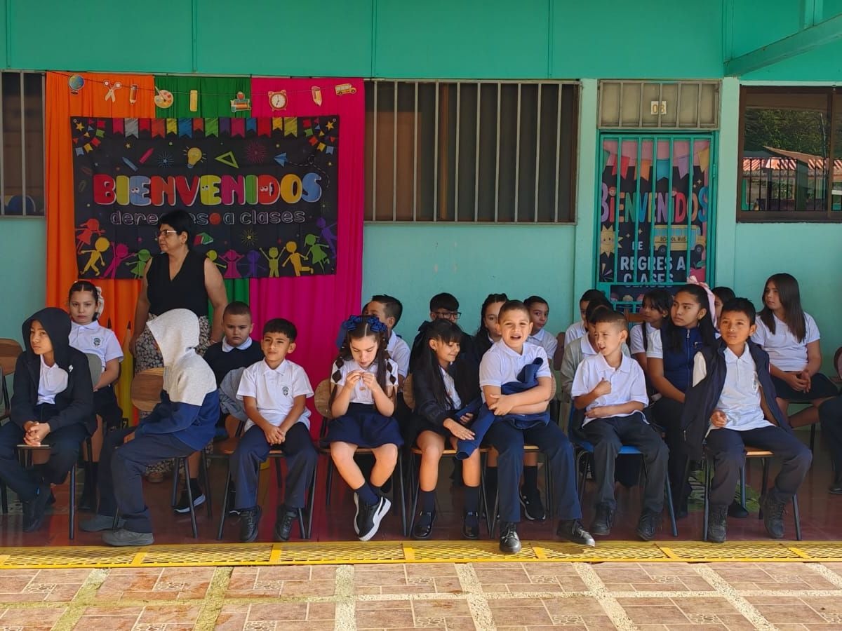Población estudiantil participó de la actividad.