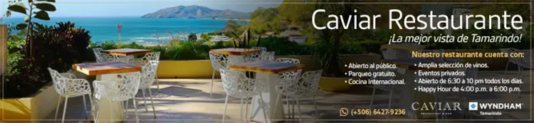 Restaurante Caviar Hotel Wyndham Tamarindo