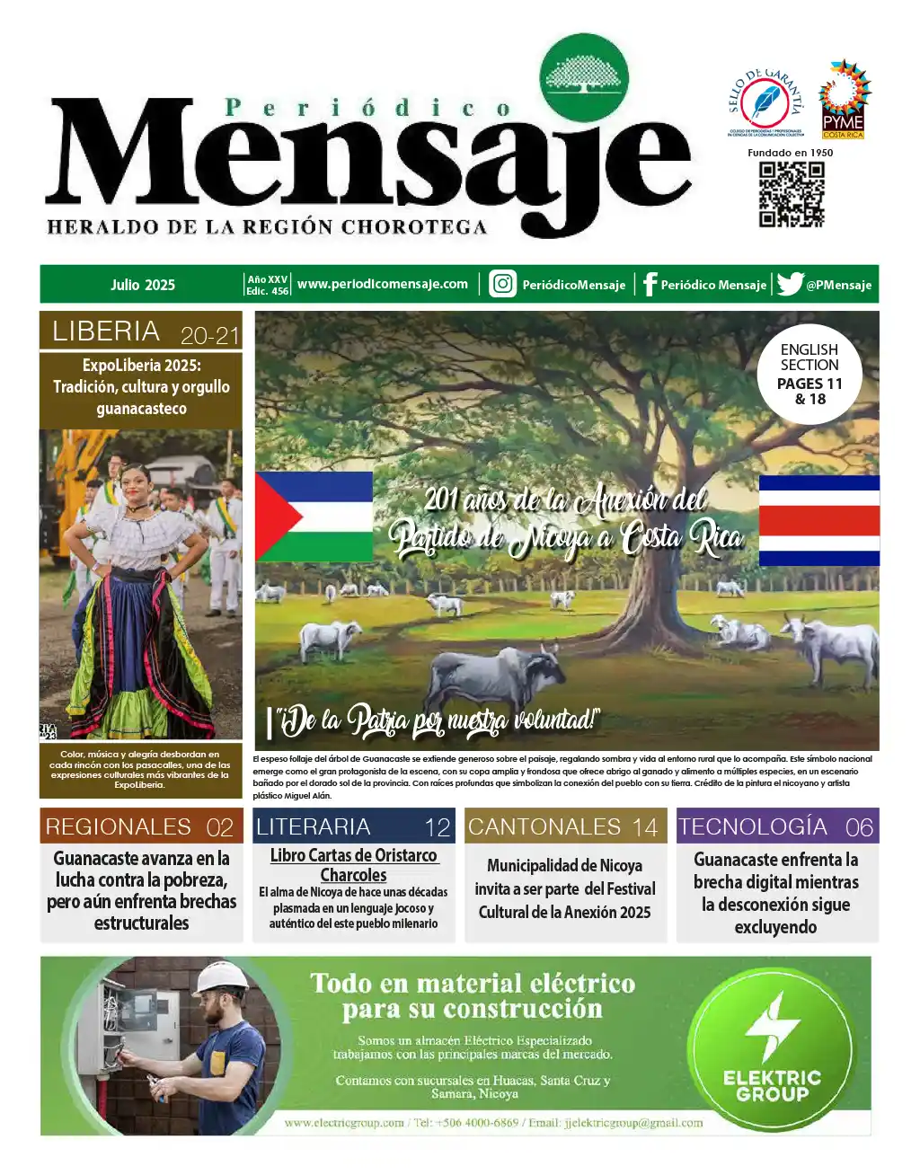 Portada edición digital 456 Julio 2025