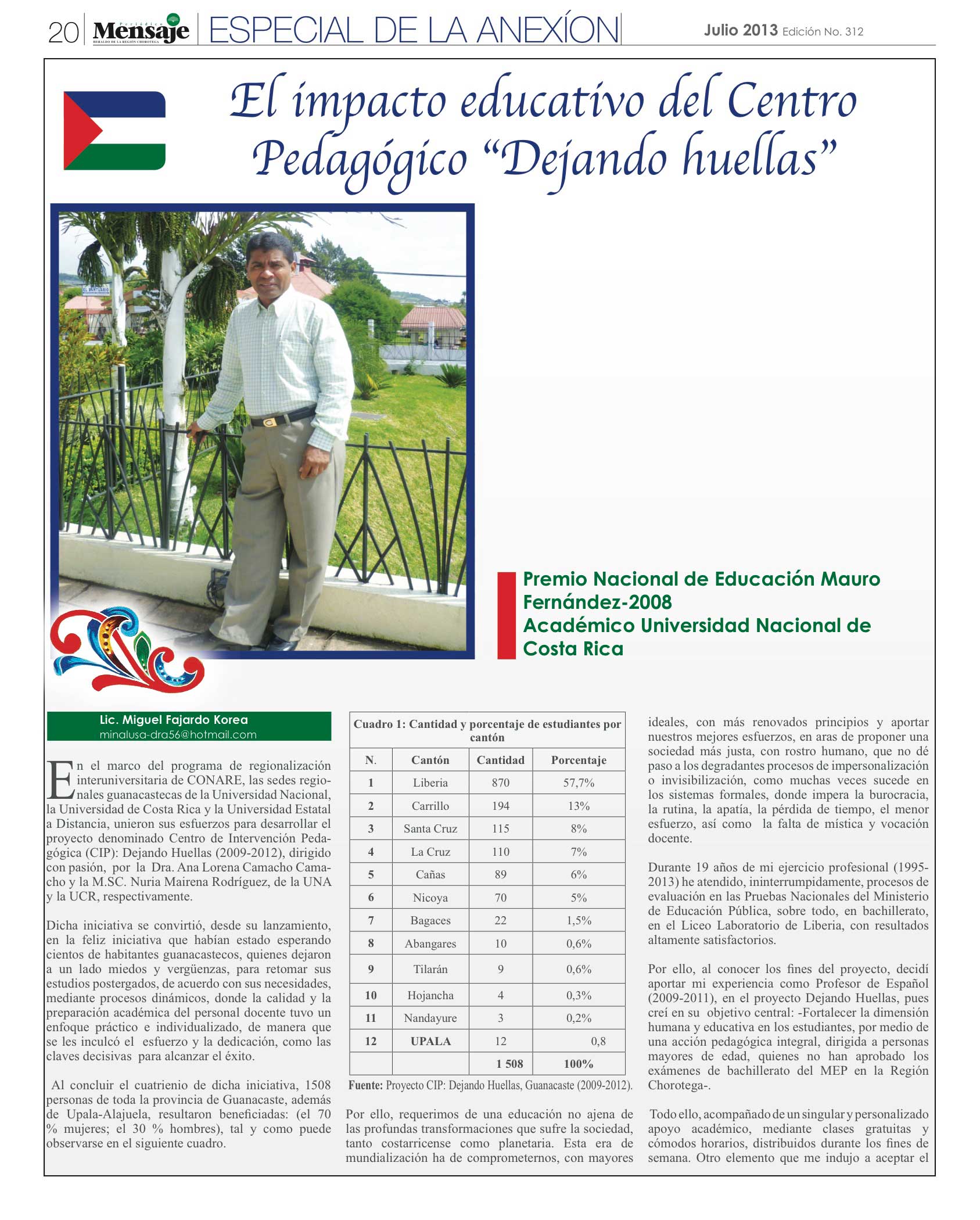 Periodico Mensaje Guanacaste Vea Nuestra Edicion Digital Y